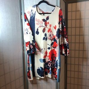 Anthropologie Maeve sweater dress w/ bell sleeves